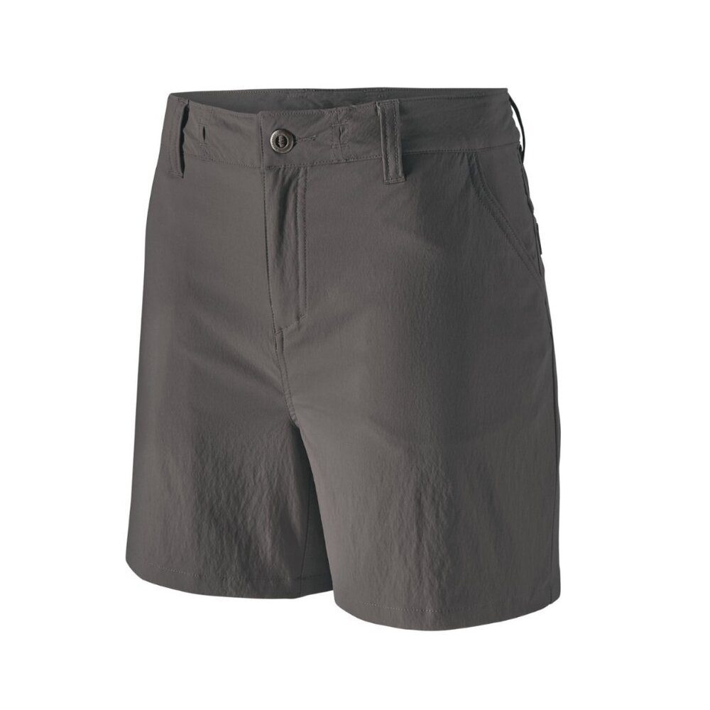 Patagonia Quandary Shorts in "Forge" Grey - 5" - Size 0 - Like New